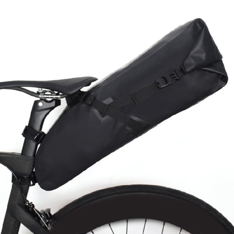 Seats Bag with Reflective Strips for Mountain Bicycles, Quick Releases Mounting