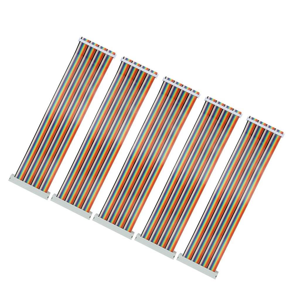 5Pcs GPIO Cable for Raspberry Pi Male To Female 40pin Wire Computer Accessories 20cmMale To Female