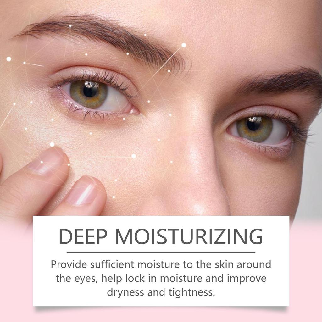OUHOE Jasmine Eye Cream - Gentle Moisturizing & Hydrating Daily Care for Smooth, Soft Eye Area Skin