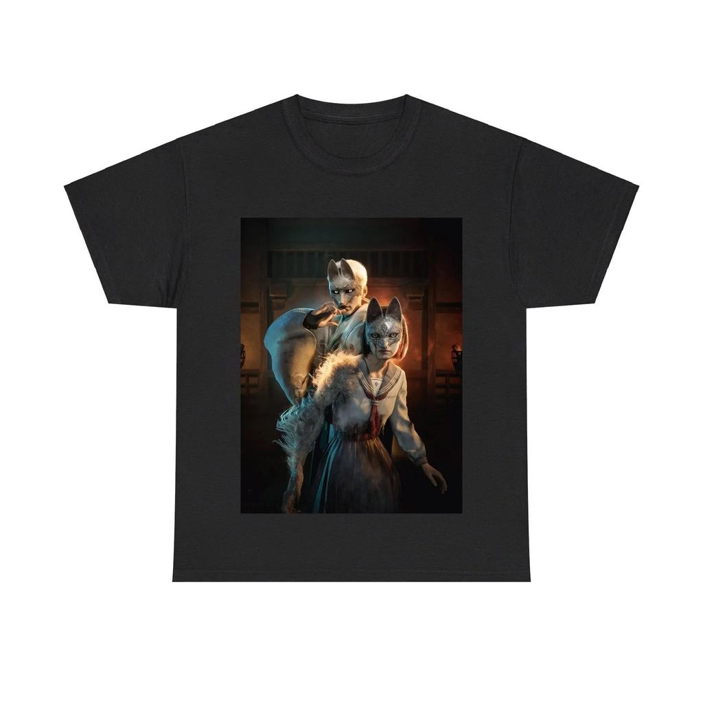 New  Horror GameSilent Hill F Graphic Printed Tshirt Gaming Lover Unisex T Shirt Vintage Men Women Cotton Tee Harajuku Y2k Tops