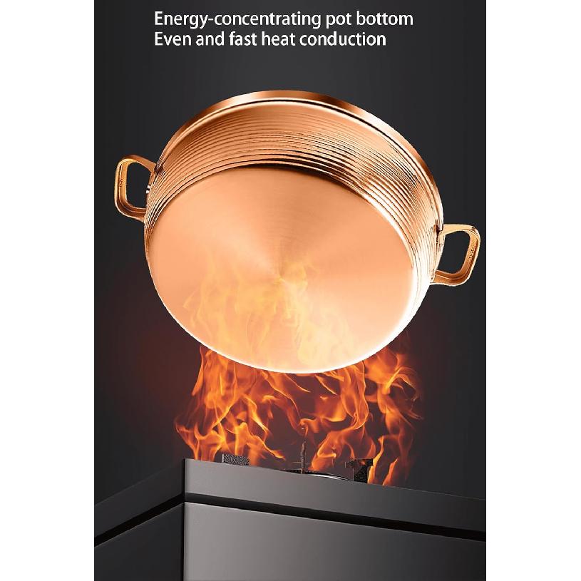 Марокканский тажин из нержавеющей стали 304, Антипригарный тажин из нержавеющей стали, Кастрюля для тушения, Сухая кастрюля, Антипригарная мультиварка, Кастрюля для морепродуктов с высокой крышкой