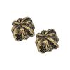 2 Pcs Brass Baoding  s Walnuts Hand Exercise Equipment Portable and Compact