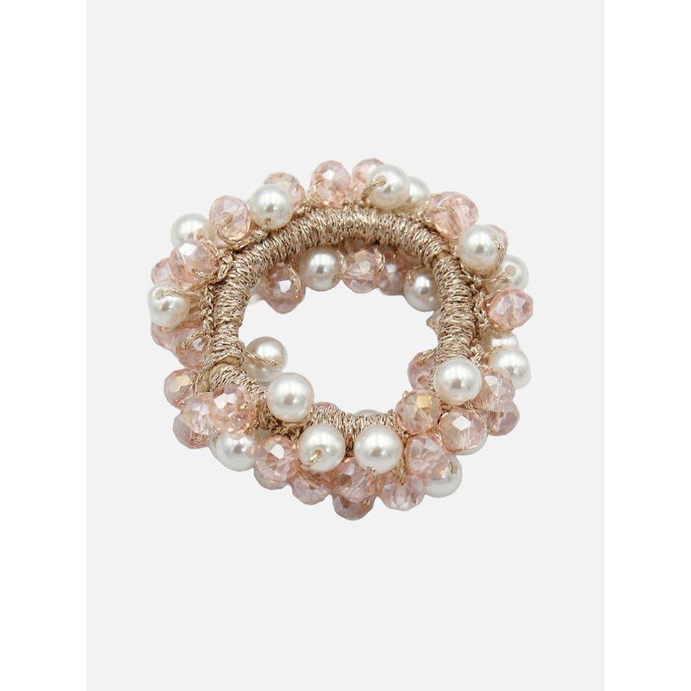 

Жемчужный Кристальный Пузырчатый Галстук для Волос H01433