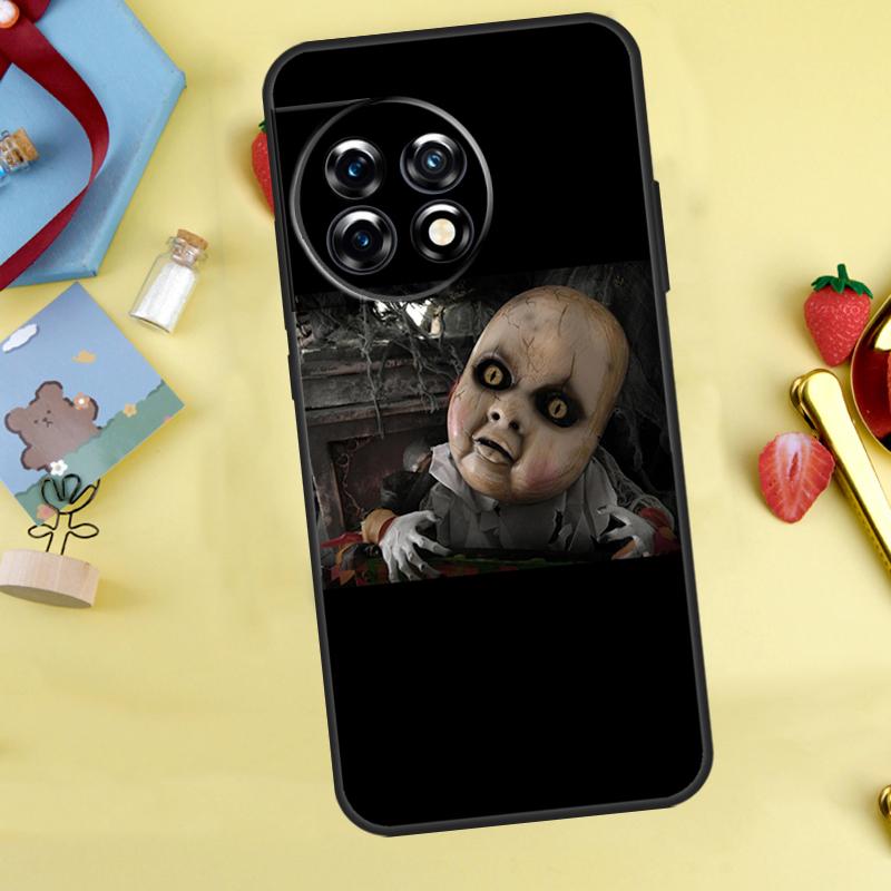 Creepy Dolls Cover For OnePlus 13R 13 12 12R 11 10 Pro 8T 10T OnePlus Nord 4 CE 2 3 Lite N30 N10 N20 Case