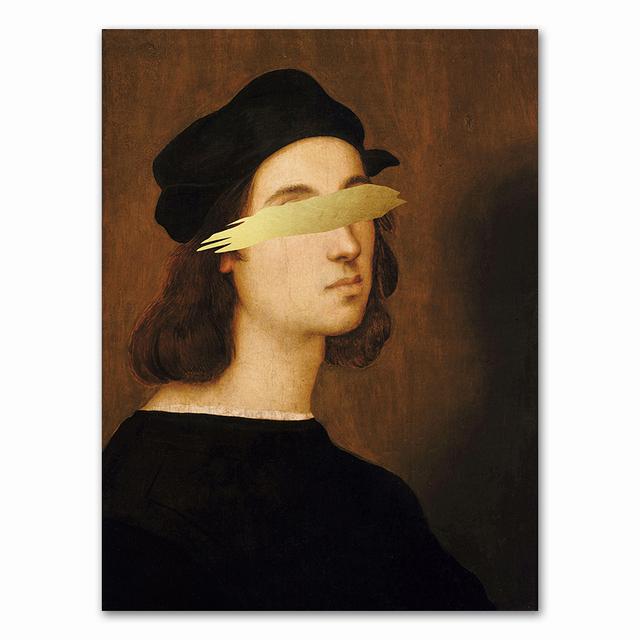 Světově proslulá nástěnná malba Fantasy plátno Plakáty a obrazy Obrázek Kreativní nástěnný obraz pro dekoraci obývacího pokoje bez rámu