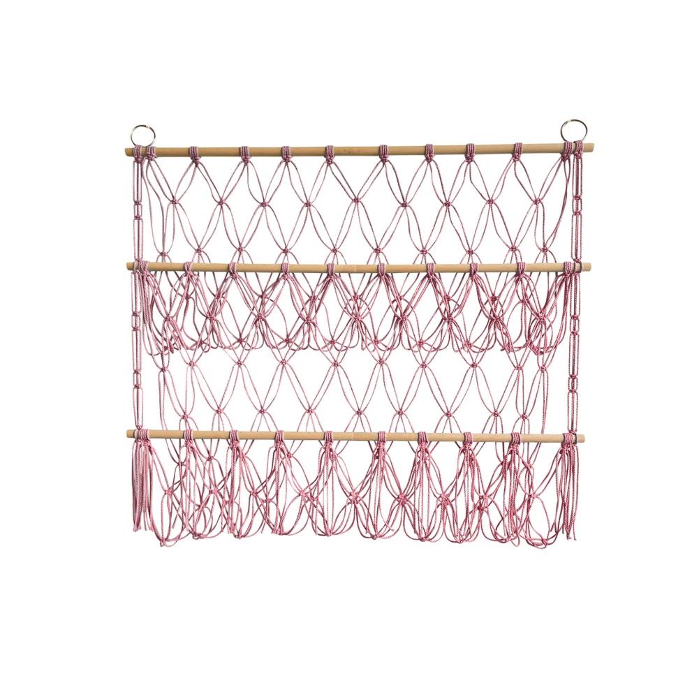 Stuffed Animal Storage Hammock Stuffed Animal Net With Hanging Hooks Hanging Toy Organizer For Children's Room Nursery