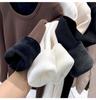 Women's European Style Velvet-Lined Long Sleeve Slimming T-Shirt for Autumn/Winter