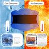 Gel Knee Ice Pack Dual Temperature Hot and Cold Compress Therapy Joint Relief Flexible Strap Design Nylon Gel Knee Ice Pack