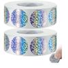 300Pcs 2.5CM Round Laser Scratch Off Stickers Surprise Labels Secret Code Cover Sticker Activity Card Self-Adhesive Sticker