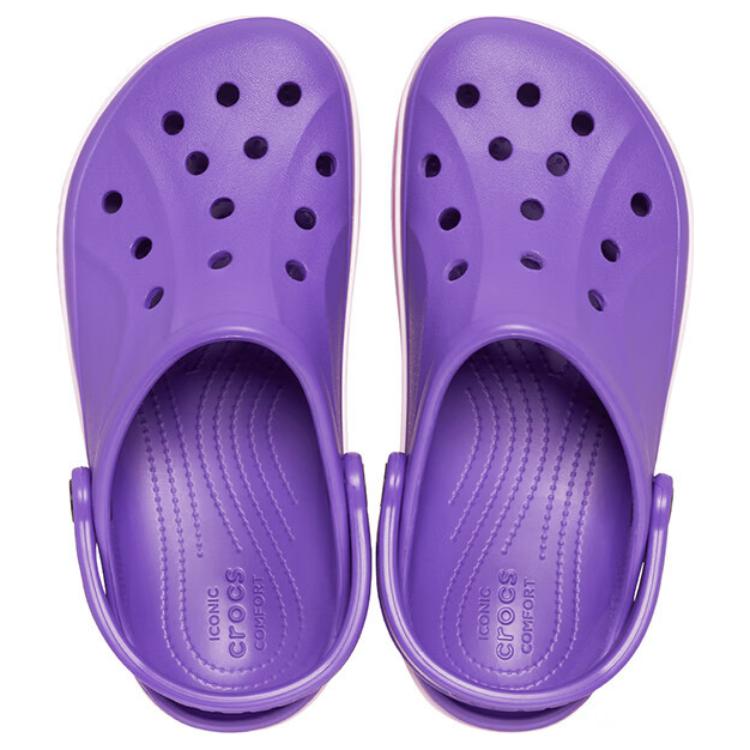 Crocs Comfortable Versatile Clogs Unisex Footwear Purple 208268-5AV