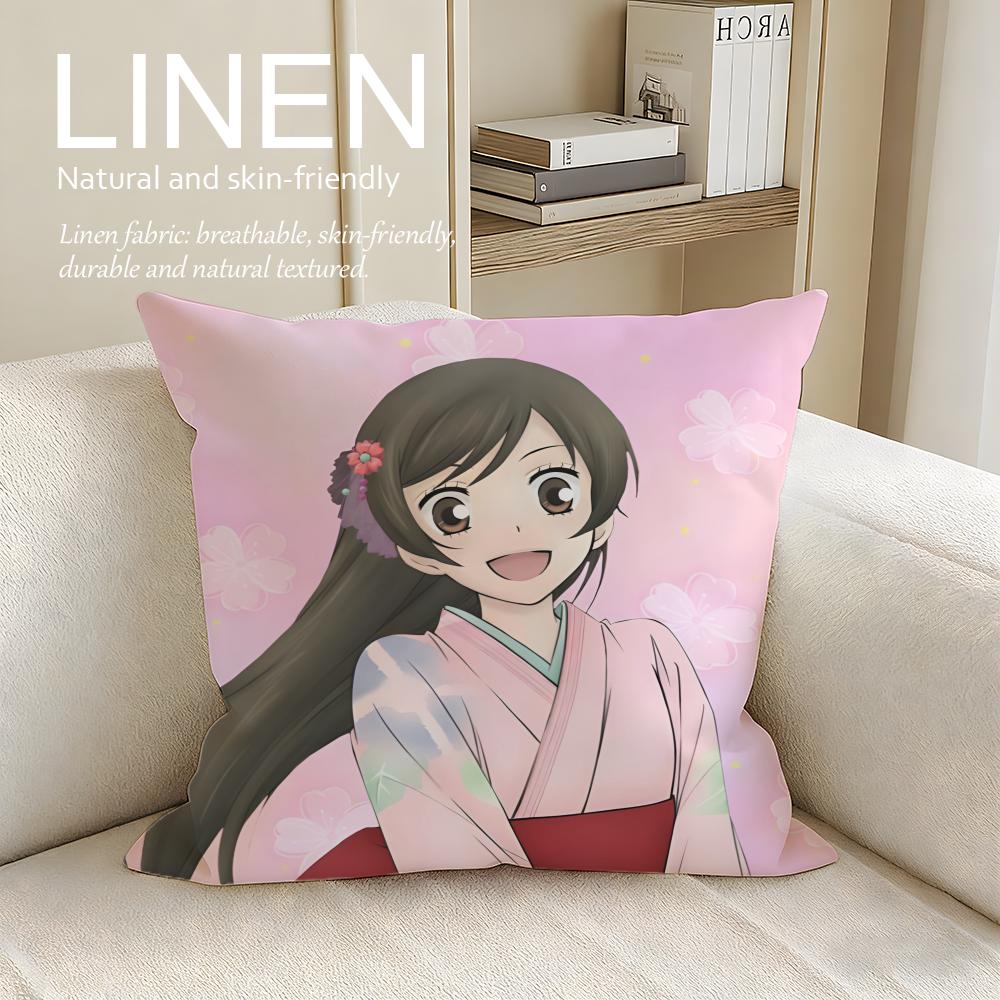 Fantasy Kamisama Hajimemashita Cushion Cover Pillowcase Set Pcs x x Breathable Washable Sofa Cushion Cover