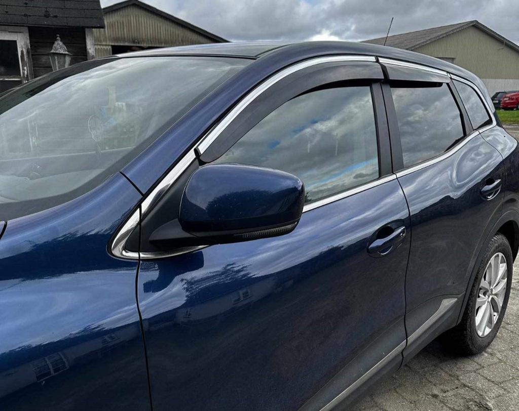 

Вітровики з хромом (4 шт, Sunplex Chrome) для Renault Kadjar