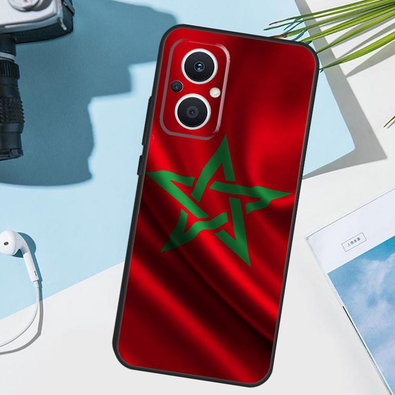 Morocco Flag Moroccan Cover For OPPO Reno 14 F 12 11 10 13 Pro 11F 12F 13F 7 8 Lite OPPO Find X8 X6 X5 X9 Pro Case