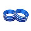 Car AC Air Conditioner Knob Cover Ring Adjust Trim Sticker Fit For Mazda 3 Axela CX-30 Artez 2020-2024 Accessories