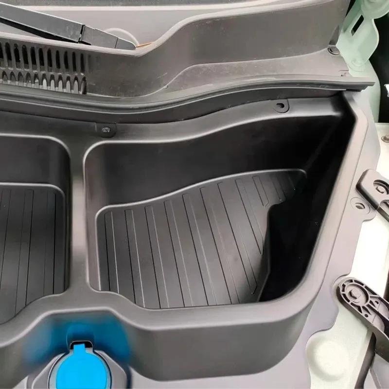 Front Trunk Storage Box Replace Engine Hood Protector Styling for Leapmotor T03 2024 2025 2026 Stowing Tidying Car Accessories