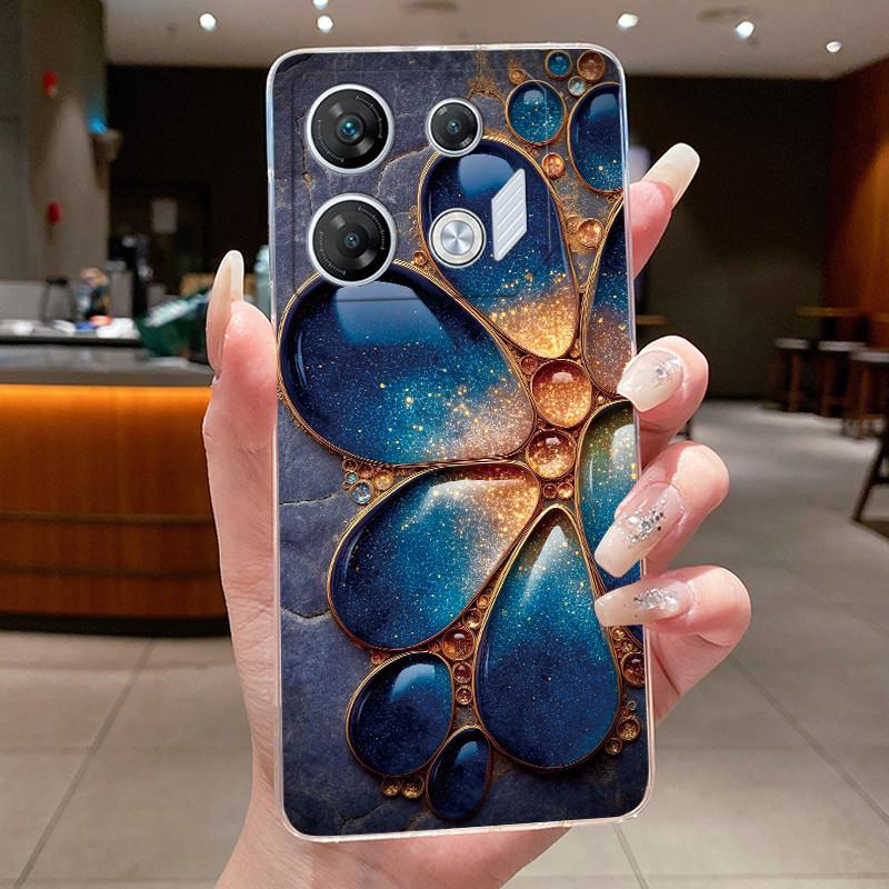 Casing For infinix GT 10 Pro Luxury Dragon Cute Cool Boys Girls Transparent Phone Case Back Cover infinix GT10 Pro GT10Pro Shell