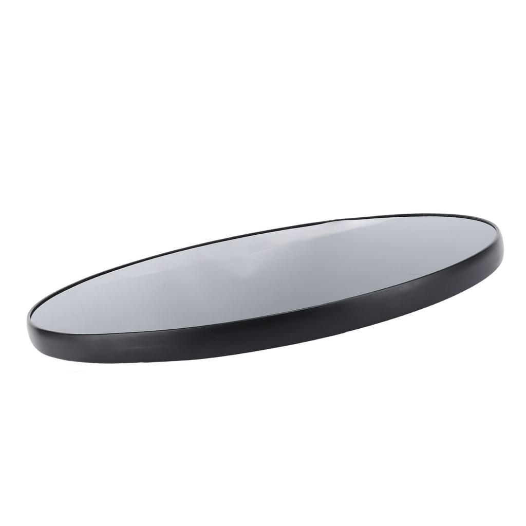 450mm Round Table Top Fade Proof Erosion Resistant Fast Installation Glossy Black Solid Wood Table Topwith Screws for