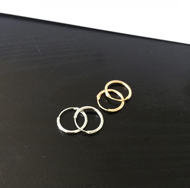 E63 Koreanische GD Partner Kreis Ohrringe: Kreativer, schlichter Modeschmuck.