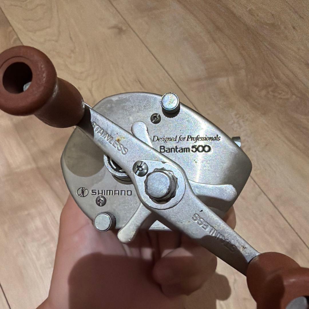 Used SHIMANO Bantam 500 bait reel body