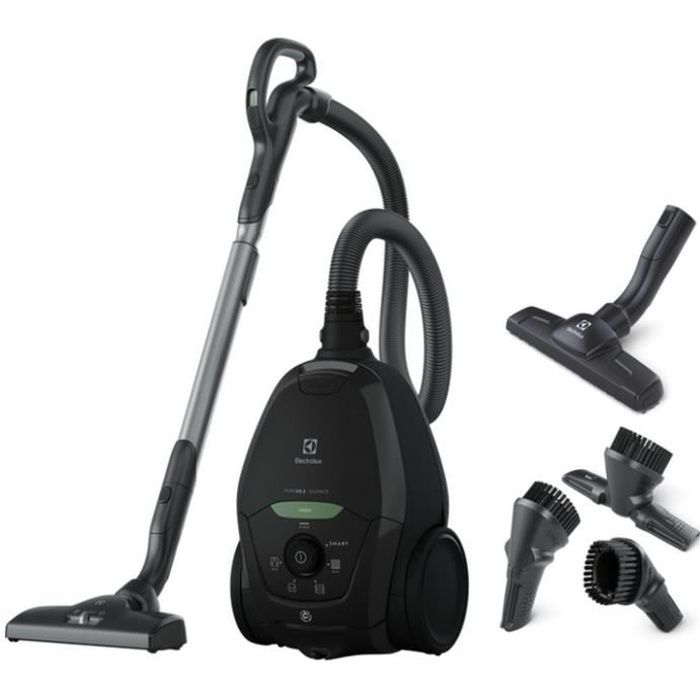 Aspirateur Avec Sac Electrolux Pure D8.2 Green PD82-GREEN - 500W - 57dB - Noir