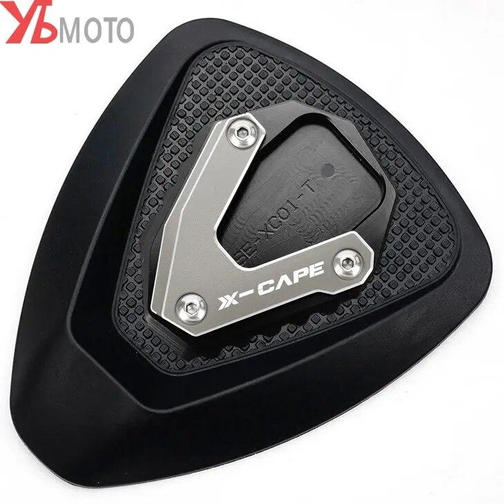 For Moto Morini XCape 650 650X X Cape 650 2022 2023 Motorcycle Kickstand Foot Side Stand Extension Pad Parking Support Plate