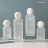 Essence Frosted Cream Glass Bottle Cosmetic Packaging Material