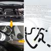 Engine Heater Hose Assembly Compatible With Chevrolet Traverse Saturn Vision Buick Enclave GMC Acadia 2007-2017 Supply And Return Hose 20765678