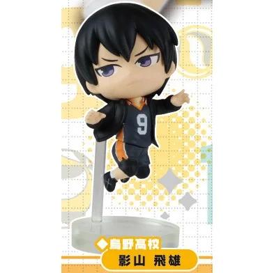 Genuine Haikyuu!! Gashapon Toys Tobio Kageyama Akaashi Keiji Oikawa Tooru Miya Atsumu Kozume Kenma Cute Model Toys