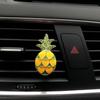 Ананас Зажим для ароматизатора в воздуховод автомобиля Освежающий аромат Декоративный сплавной материал