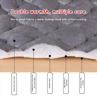 Universele Antislip Warme Winter SUV Autostoelhoes Kussen Voor Achter Vlas Kussen Ademend Beschermer Mat Pad Auto Accessoires