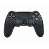 EnerGenie Manette De Jeu Sans Fil Pour PS4 Et PC - Double Vibration, Barre Lumineuse LED, Conception Ergonomique Pour Un Confort