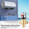 1/2 NPT European Brass Thermostatic Valve for Surface-Mounted Solar Water Heater - Automatic Temperature Control Mixing Valve