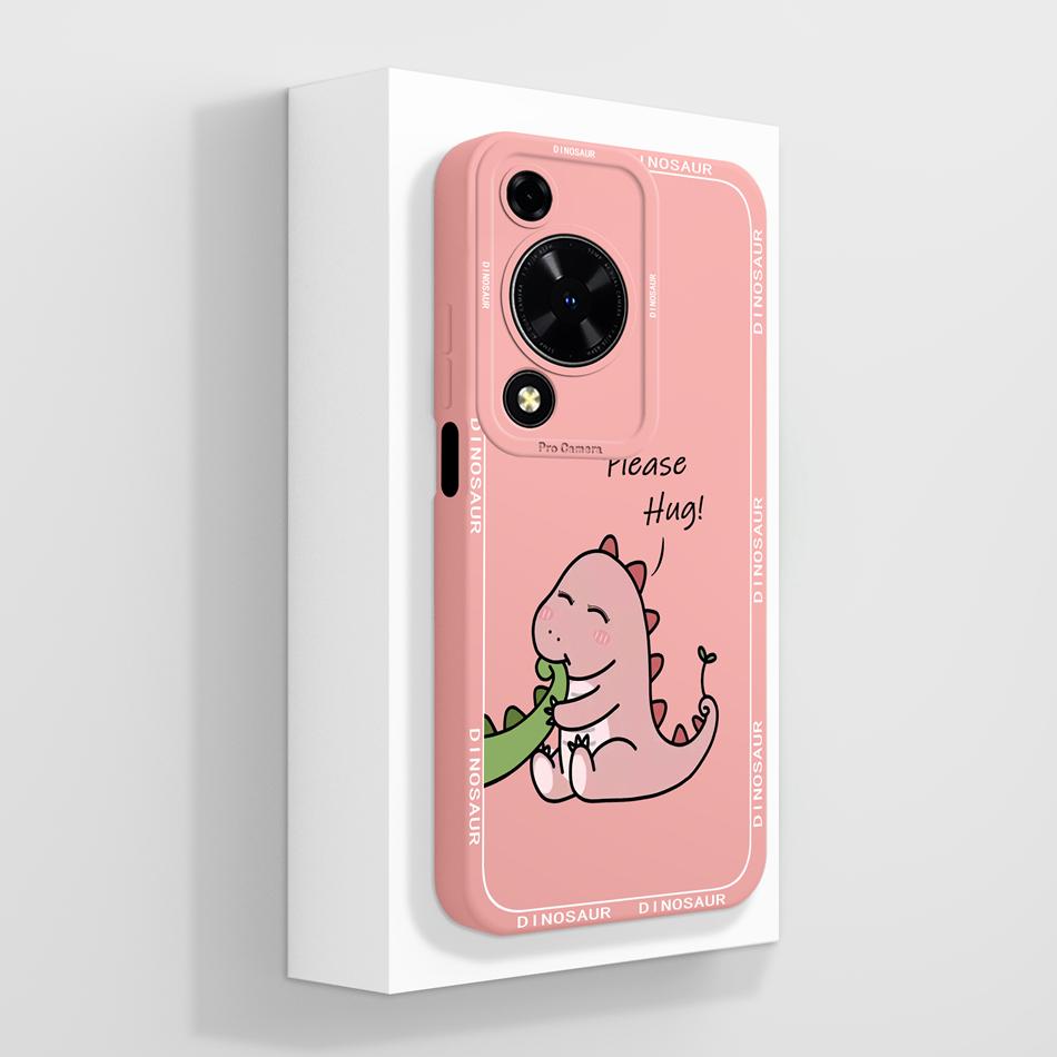 Case For Huawei Nova Y72 Cute Design Phone Cover Camera Protector Soft Liquid Silicone Funda Models MGA-LX3 Protective Bumper