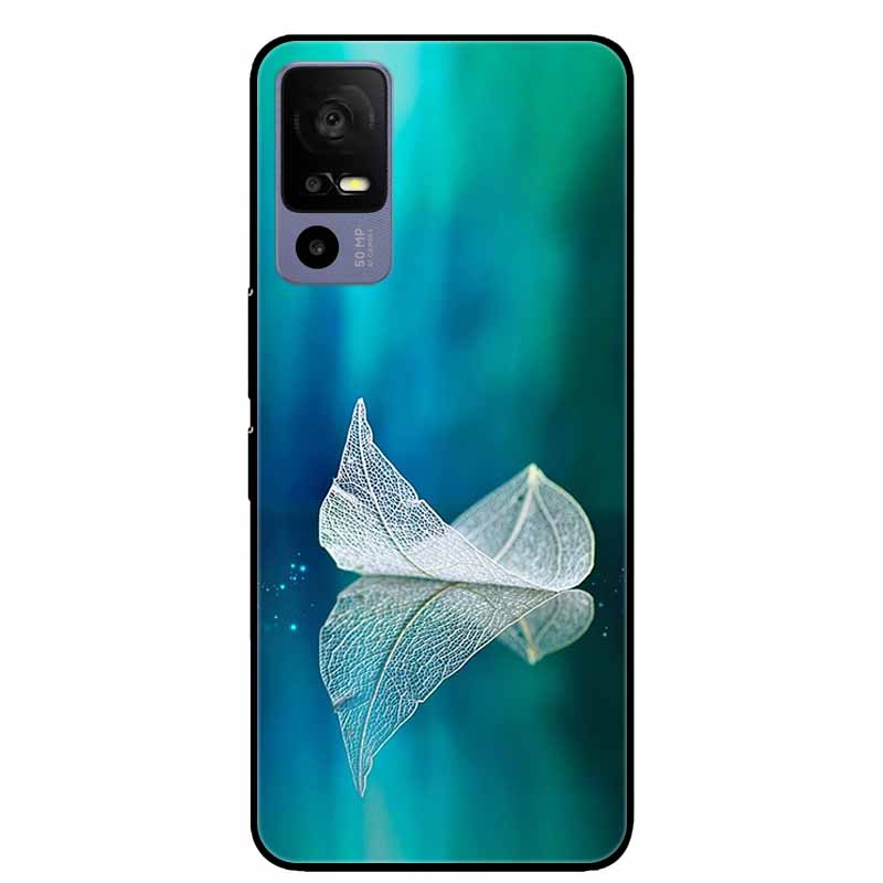 For TCL 40 R 5G Case Fashion Marble Soft TPU Silicon Back Cover for TCL 40R T771K T771H Phone Cases Protect Funda Shells Paras