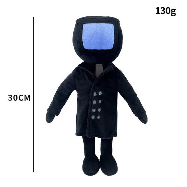 Skibidi Toilet Plush 30cm Anime Plush Toy Horror Adventure Doll Stuffed Animals Soft Plush for Kid Christmas Birthday Gifts