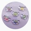 100Pcs Ocean Theme Resin Flatback Charms Jellyfish Crab Glow In Dark Cabochon for DIY Scrapbook Phone Case Jewelry Making
