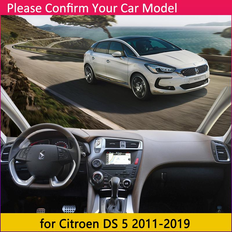 for Citroen DS 5 DS5 2011~ Anti-Slip Mat Dashboard Cover Pad Sunshade Dashmat Accessories 2012 2013 2014 2015 2016 2017 2018