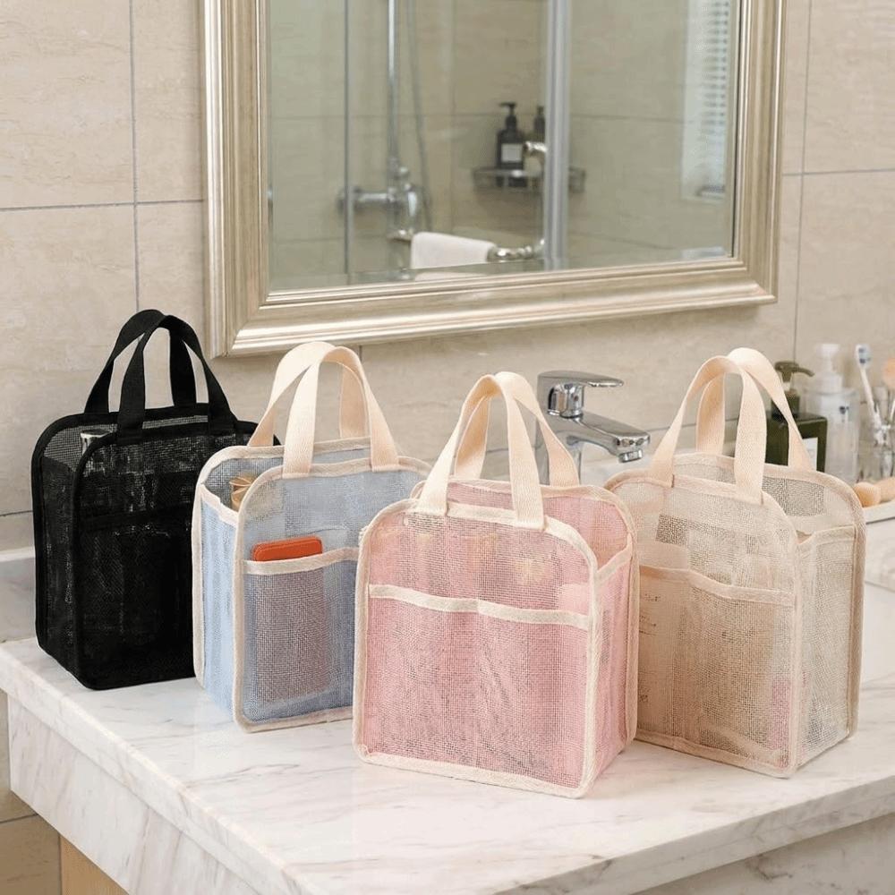 Large Capacity Makeup Pouch PVC Toiletry Storage Bag Simple Cosmetic Storage Bag Travel