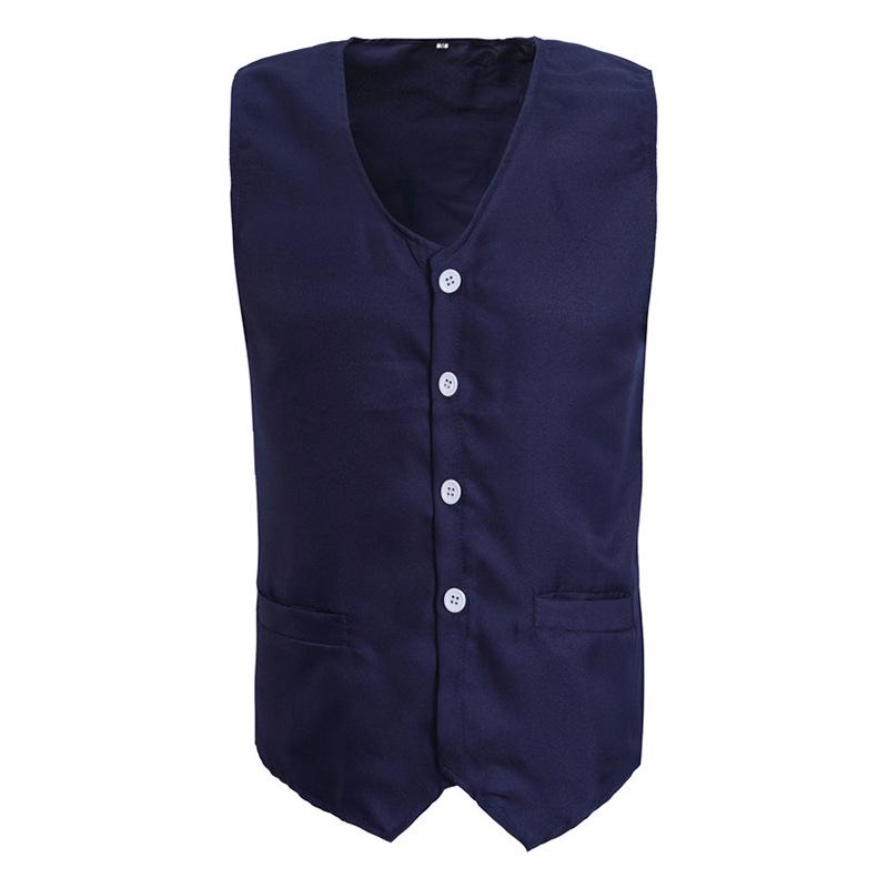 Customizable Single-Breasted Outdoor Volunteer Vest with Text & Logo Options