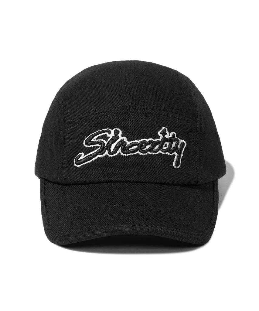 1993STUDIO Sincerity Natural Twill Camp Cap_Black