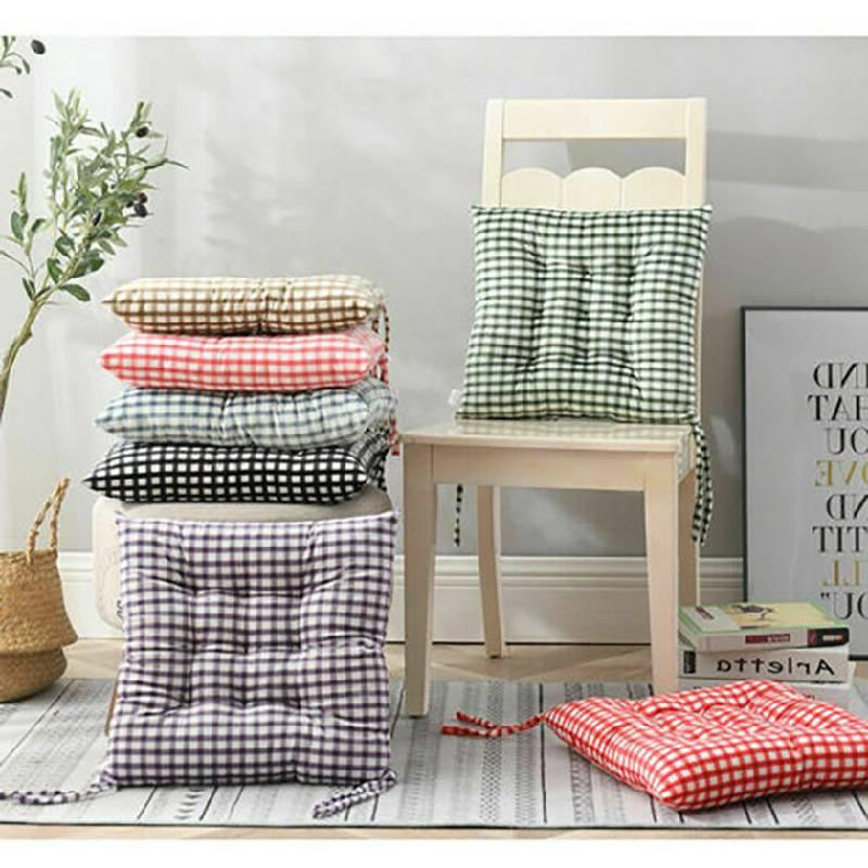 Printed Polyester Fiber Chair Pad For A Comfortable Seating Experience