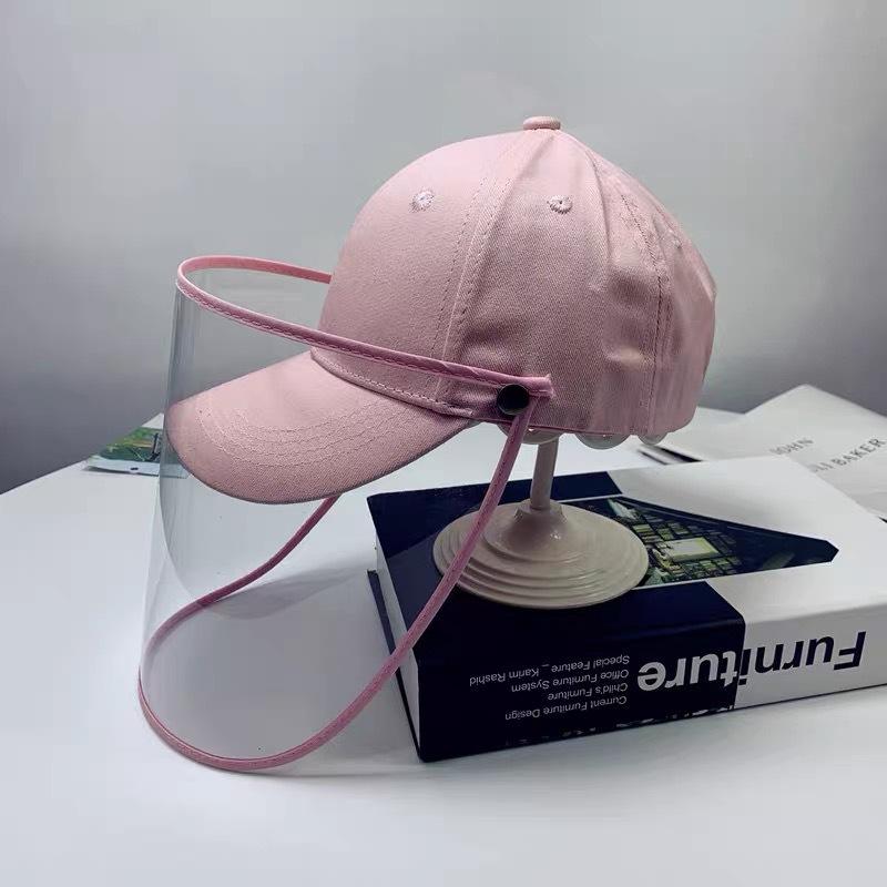 Bucket hat women's Korean tide with mask winter black hat women's dust-proof sun-proof wind-proof droplet-proof hat