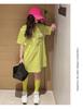 Korean-Style Hooded Princess Dress for Girls - Short-Sleeved, Summer T-Shirt Style for Kids