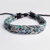 Handgefertigtes fünf-farbiges gewebtes Armband: Original japanisches trendiges Modeaccessoire