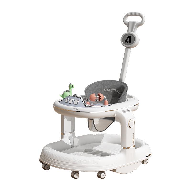 Multifunctional Baby Walker: Anti-Tip, O-Leg Prevention, Push-Assisted Learning for Boys and Girls