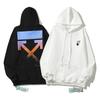 OFF-WHITE Unisex Hoodie aus Baumwoll-Frottee - Trendig & Hochwertig