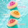 Smoothie Cups with Lids & Straws Homemade Squeeze DIY Slushy Cup Portable Frozen Slushie Cup for Kids, Family