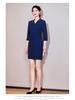 Women's Summer Professional Dress for Hotel Reception, Sales, Office, Jewelry Store, or Beautician Uniform