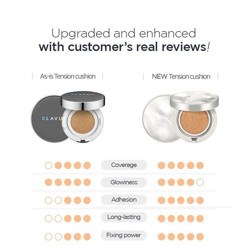 Klavuu Urban Pearlsation High Coverage Tension Cushion EX - 2 Colors