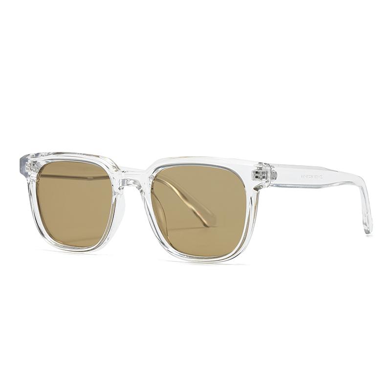 Cross-Border Trade New Modern Retro Square Single-Beam Sunglasses Ins Style Street Photography Sunglasses Zt-Y09